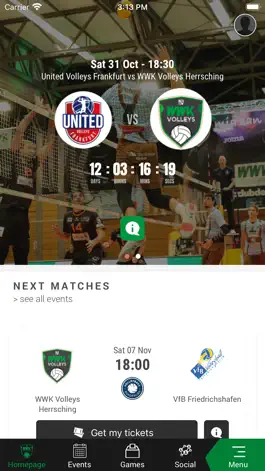 Game screenshot WWK Volleys Herrsching mod apk