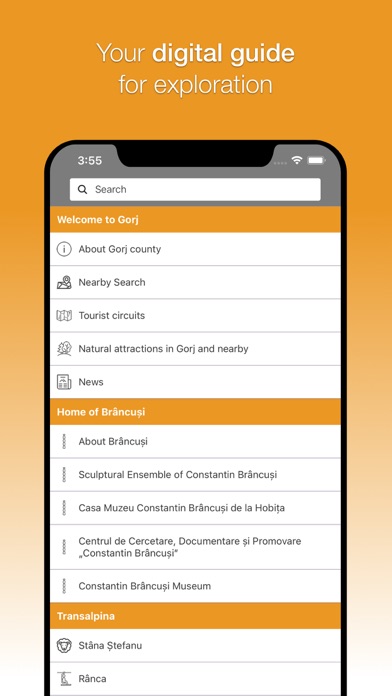 Visit Gorj Screenshot