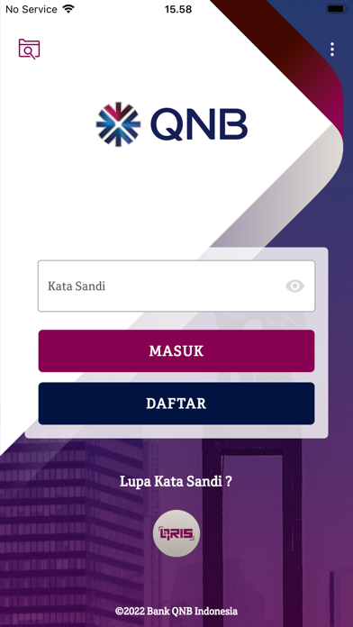 QNB Indonesia Mobile Banking Screenshot
