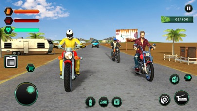 Long Road Motorcycle Bike Trip Screenshot