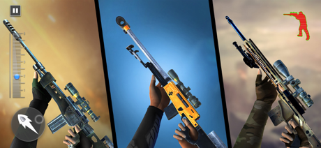 狙击 FPS：枪射击游戏 - 狙击游戏 screenshot 10