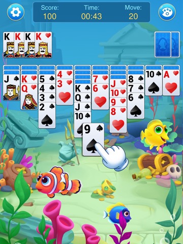 Spider Solitaire Fish Gamesのおすすめ画像2