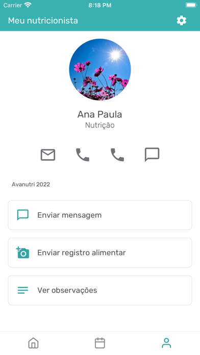 Avanutri para Pacientes Screenshot