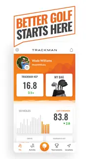 trackman golf iphone screenshot 1