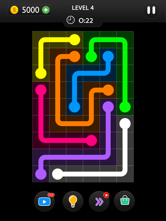 Screenshot #5 pour Dot Knot - Line & Color Puzzle