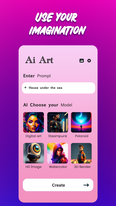 Screenshot #2 pour Ai Art Draw Picture