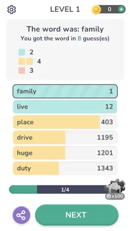 Game screenshot Contexto-unlimited word find hack