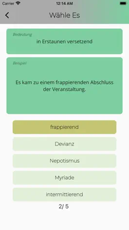 Game screenshot Wortschatz - Bildungssprache hack