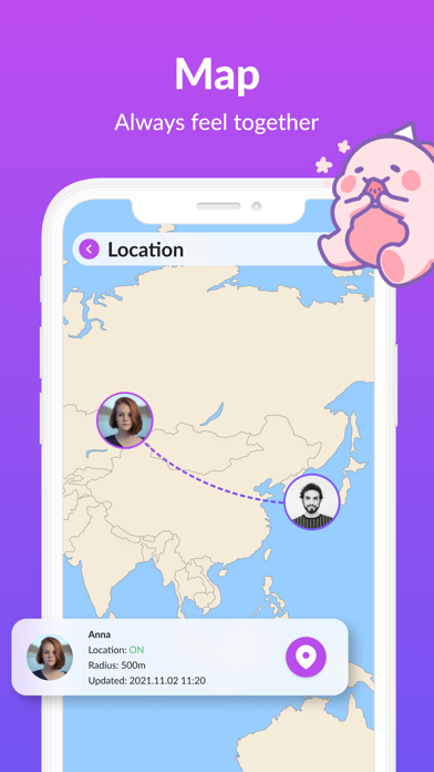 Luveri - Long Distance Couple Screenshot
