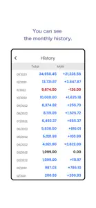 M3-MonthlyMoneyManager- screenshot #5 for iPhone