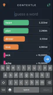 contextle - guess the word iphone screenshot 2