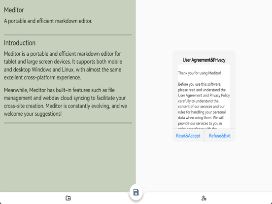 Screenshot #4 pour Meditor - Markdown Editor