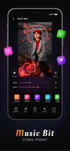 MusicBit - Music Video Maker screenshot #4 for iPhone