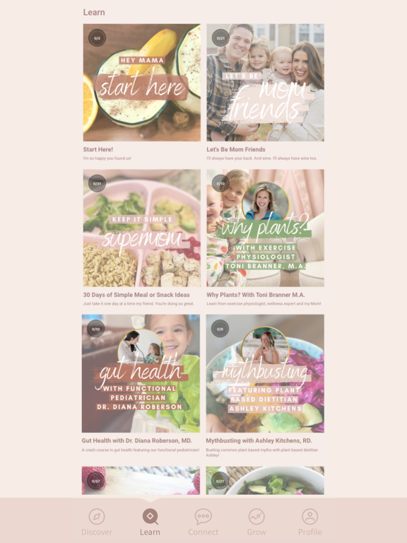 Raised On Plants iPad screenshot 1 - Lifestyle app