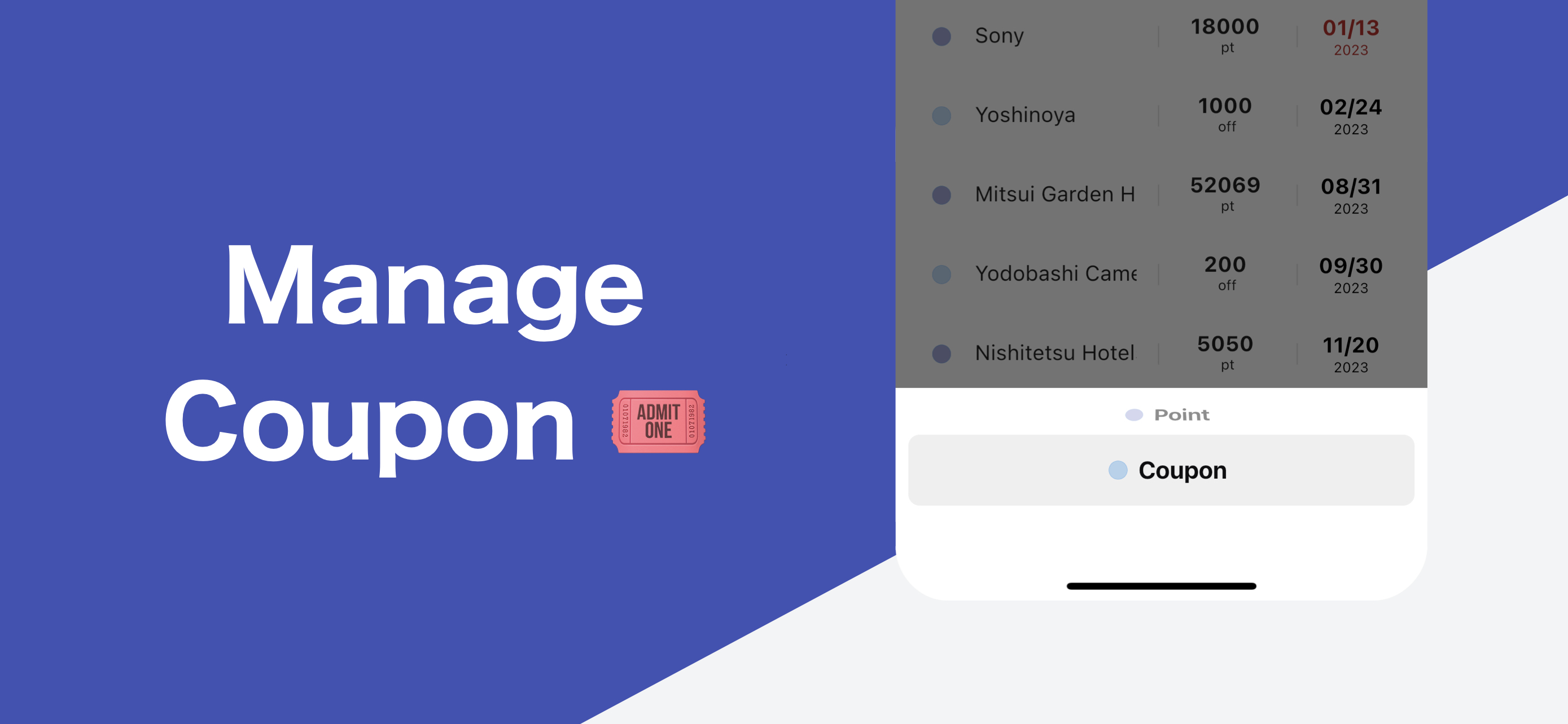 1Wallet - Point Manager