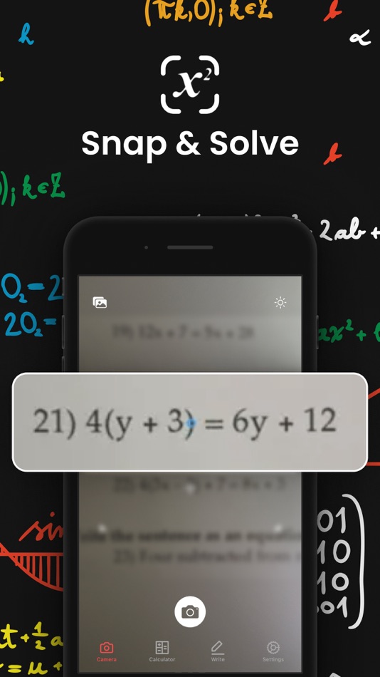 #1. Photo Math Calculator (iOS) 由: Maria Raca