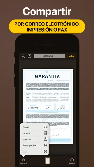 Captura de pantalla de My Scans, Mejor App De Escáner en iPhone 6