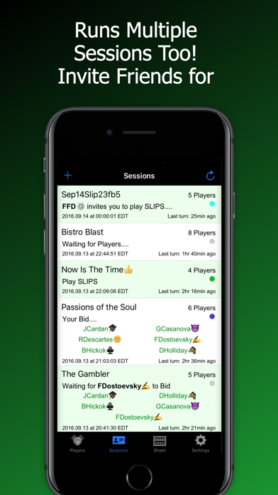 Liars Poker SLIPS Screenshot