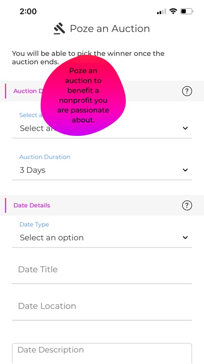 Poze Dating App:Love & Charity screenshot-3
