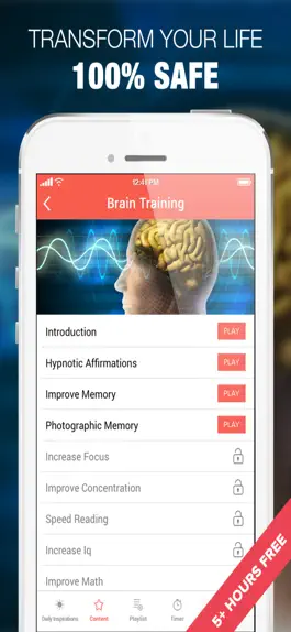 Game screenshot Hypnosis for Brain Training hack
