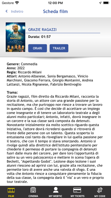 Webtic Le Giraffe Cinema Screenshot