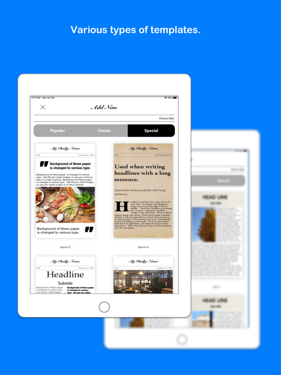 Screenshot #5 pour My Newspaper - Making