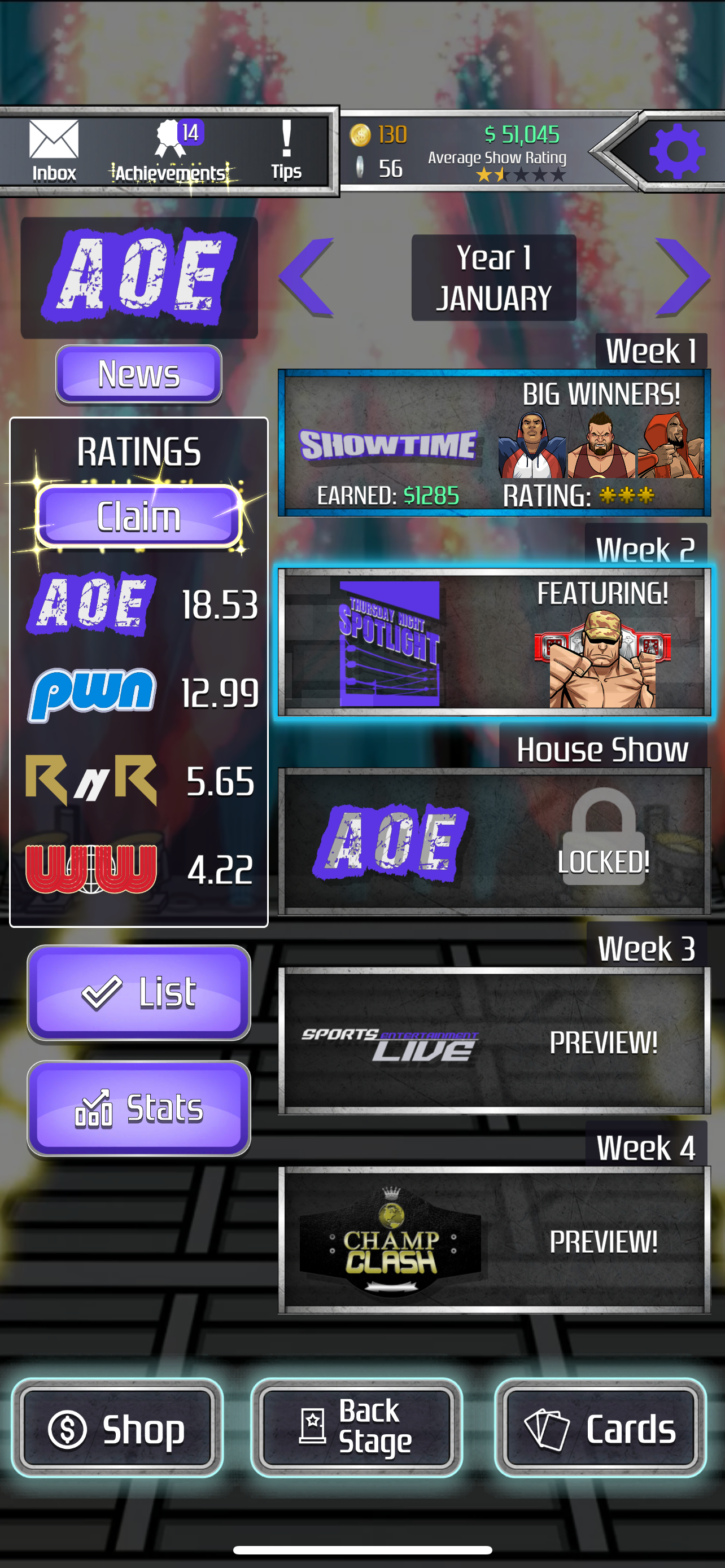 Modern Mania Wrestling GM