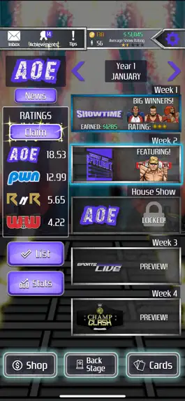 Game screenshot Modern Mania Wrestling GM mod apk