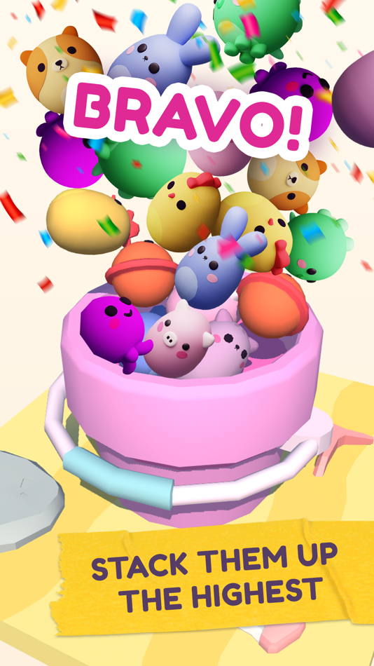 #2. Throw it! Cute Aim and Toss (iOS) 由: TapLab