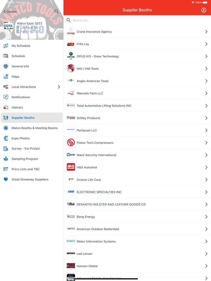 Matco Tools Distributor App