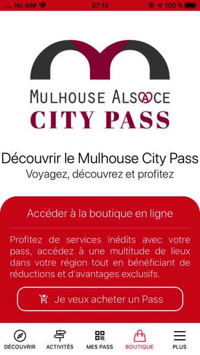 Mulhouse City Pass Screenshot