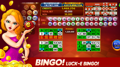 Luck'e Bingo : Video Bingo Screenshot