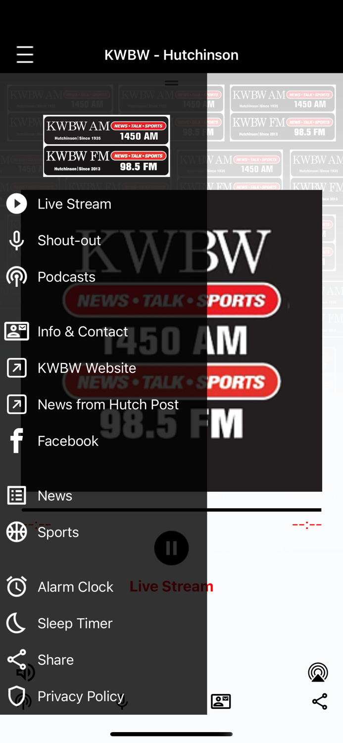KWBW Radio  Hutchinson KS