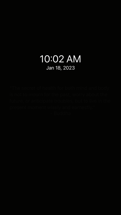 The Sunrise Alarm Screenshot