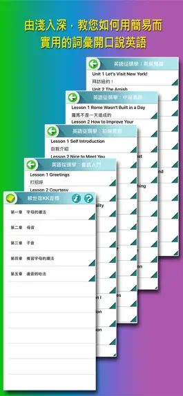 Game screenshot 英語從頭學（全系列） apk