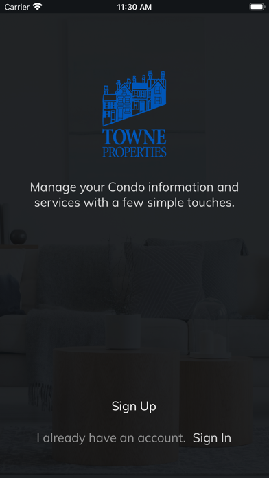 Towne Properties COA/HOA App Screenshot