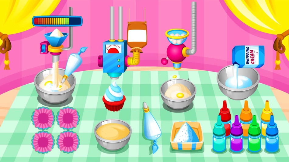 Cooking colorful cupcakes game - 5.0.0 - (iOS)