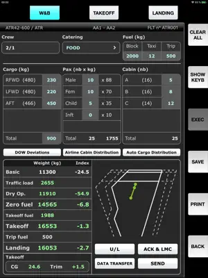 SPS - ATR aircraft performance screenshot 3