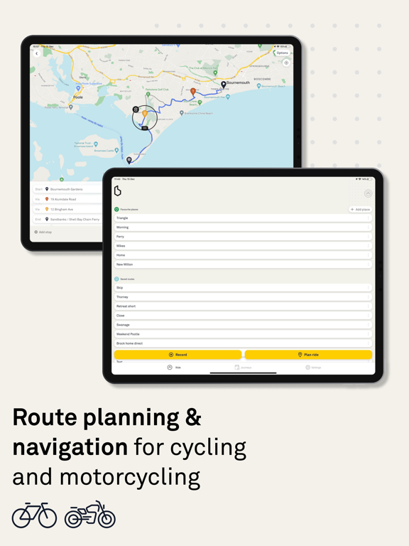 Screenshot #4 pour Beeline Bike Navigation