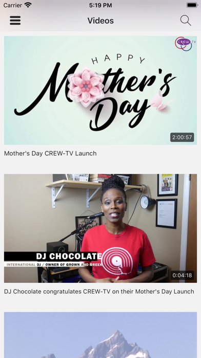 CREWTV Screenshot