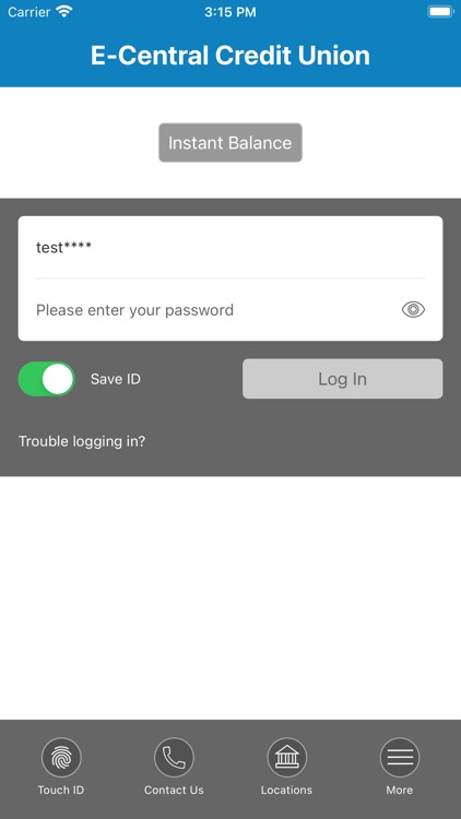 E-Central Credit Union Mobile
