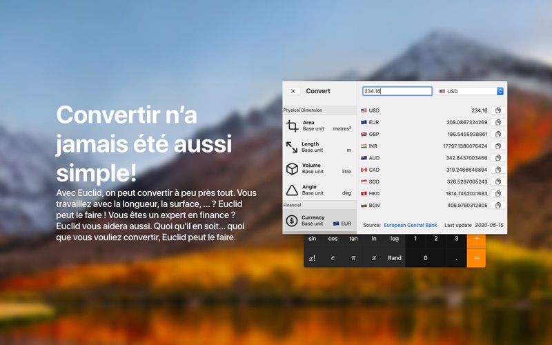 Screenshot #3 pour Calculatrice Euclid