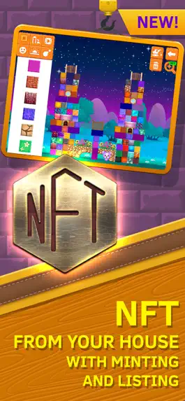 Game screenshot NFT Blocks Construction Game apk