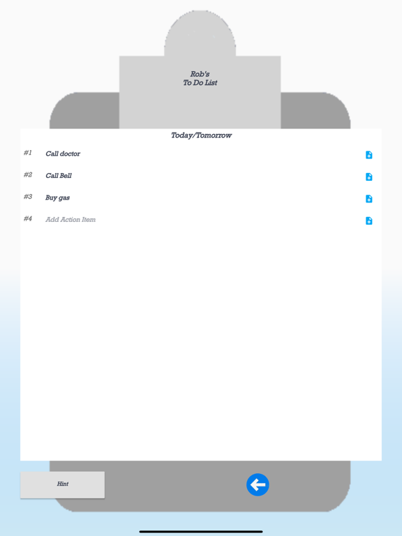 Screenshot #6 pour ToDoList/Aide-Memoire