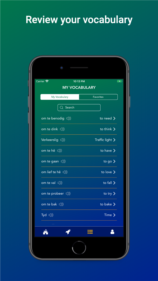 #7. Tobo: Learn Afrikaans Words (iOS) Podle: Utku Uysal