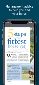 Horse and Rider Magazine screenshot #3 for iPhone