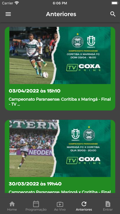 TV Coxa Prime Screenshot