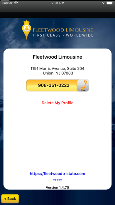 Fleetwood Limousine Screenshot