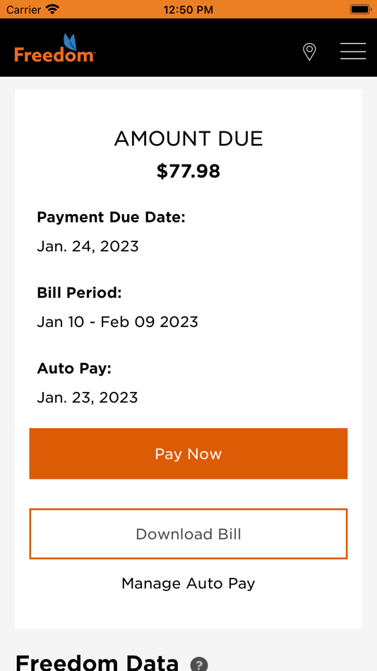 #1. Freedom Mobile My Account (iOS) 由: Freedom Mobile Inc.