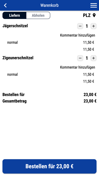 Galaxy Pizzeria Warendorf Screenshot